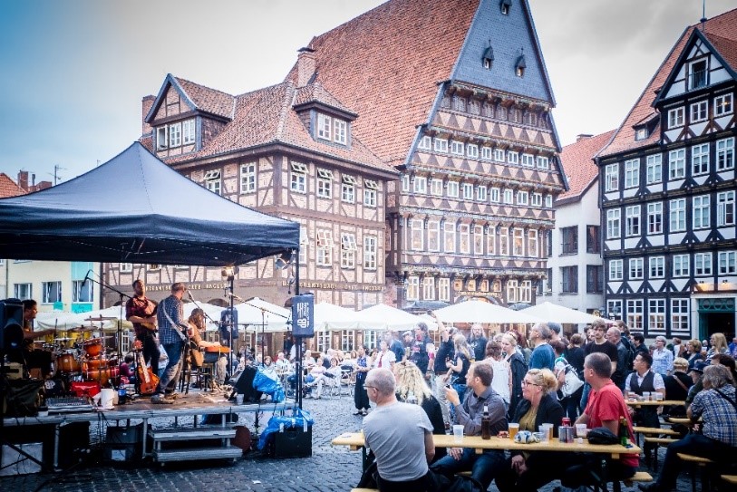 Marktplatz Musiktage, fr/sa, Juli-August